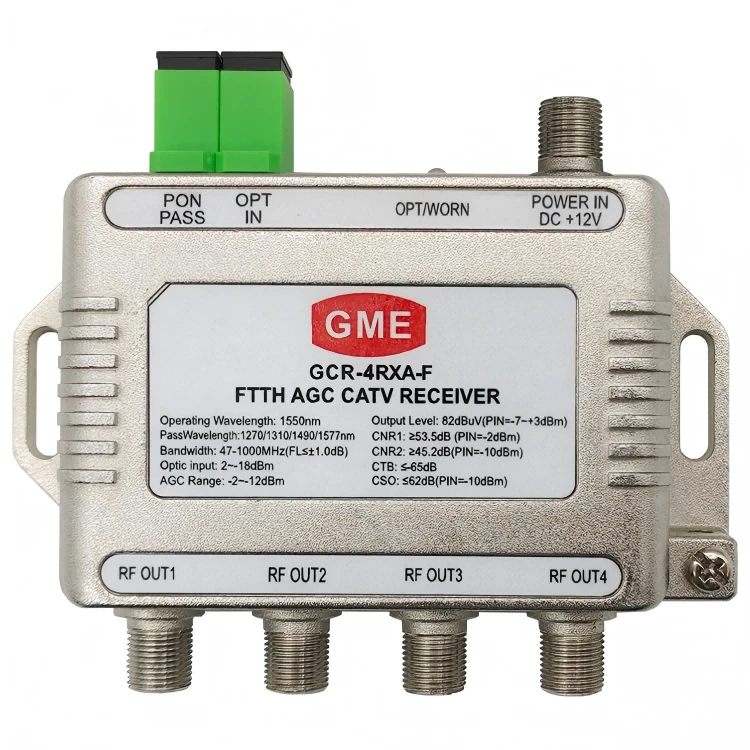 AGC CATV RECEIVER