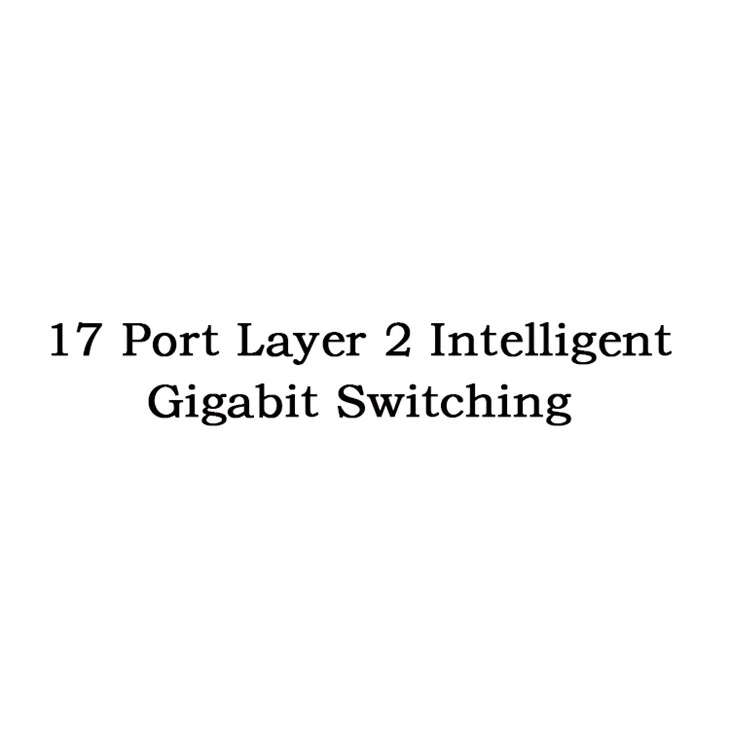 17 Bağlantı Noktalı Katman 2 Akıllı Gigabit Anahtarlama